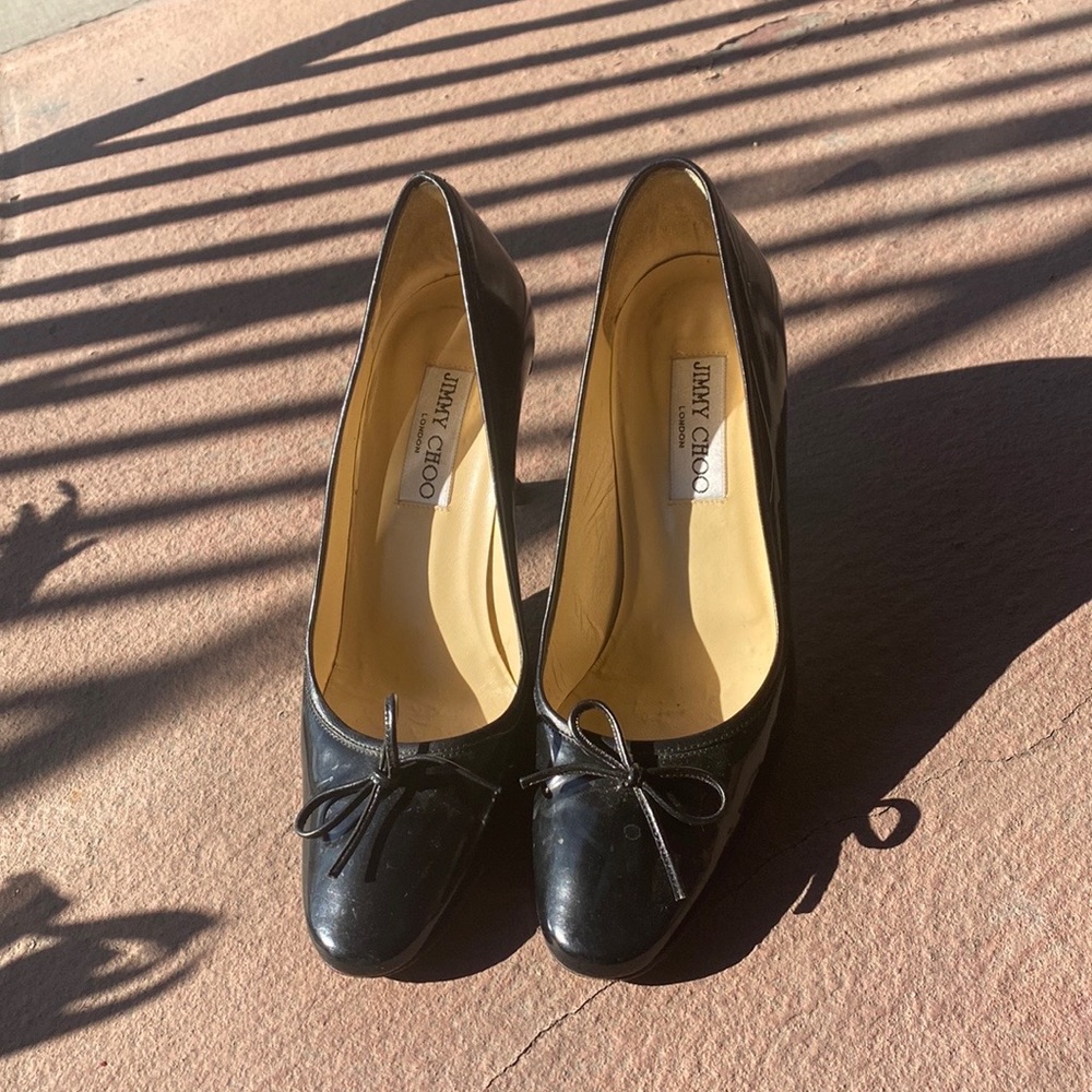 Vintage Jimmy Choo Patent leather Pumps
